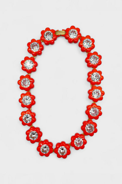 Florence Statement Necklace Forest