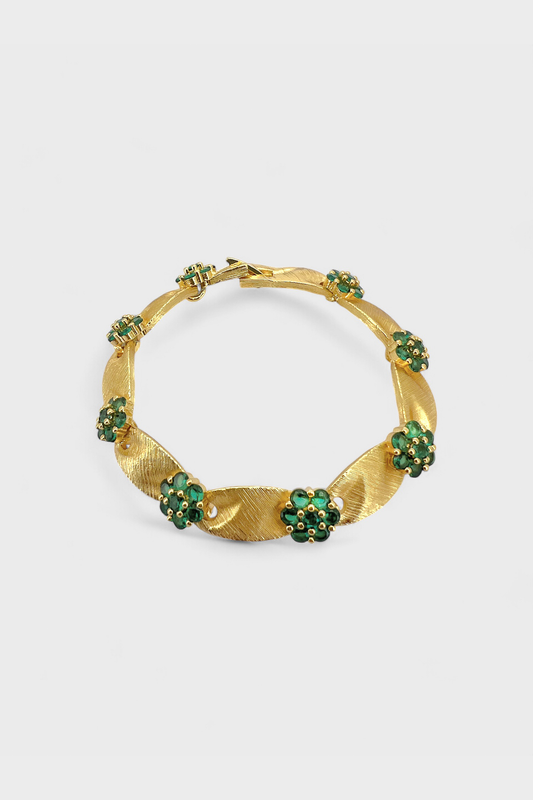 Seraphina Bracelet Gold/Green