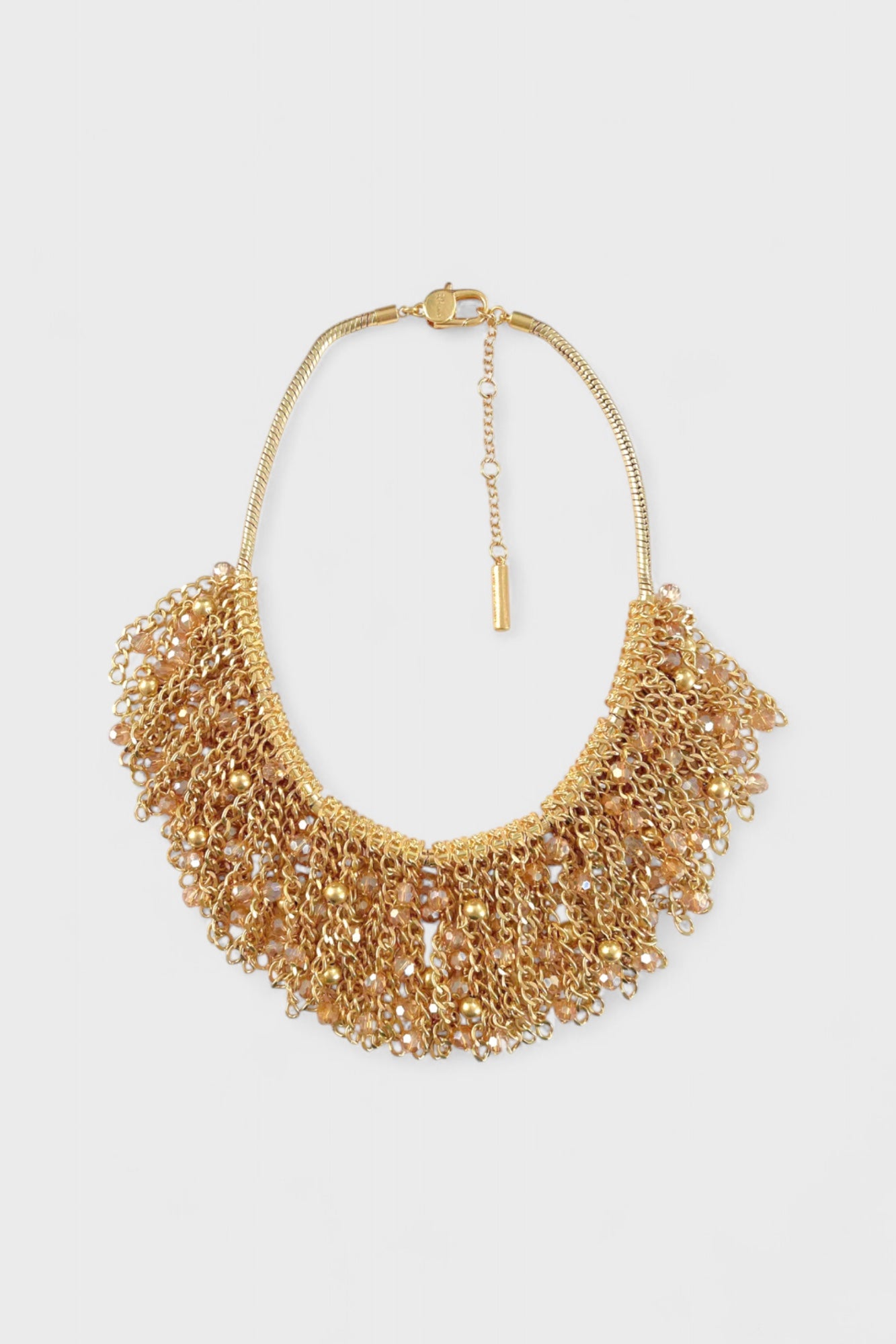 Cascade Crystal Statement Necklace